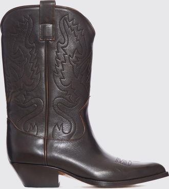 Buttero Stivale Buttero in pelle con cuciture a filo