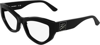 Karl Lagerfeld Kl 6211 Brillen - Dames - Brillen - Zwart - 55 MM - Accessoires