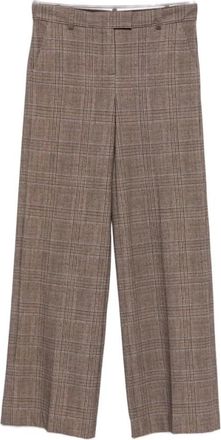 Circolo 1901 Fd 4119 Pantalones Anchos - Trousers - Mujer - Marr&oacute;n - XL