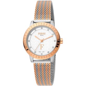 Gianfranco Ferre Womens White dial Watch