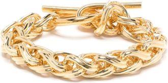 Wouters & Hendrix chunky chain bracelet - women - Gold Plated Silver - S