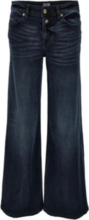 Versace Broek - Dames - Loose Fit Jeans - Zwart - W25 - Denim - Jeans
