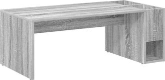 vidaXL Mesa De Caf&eacute; Gris Sonoma 101,5 X 50 X 37 Cm Vidaxl