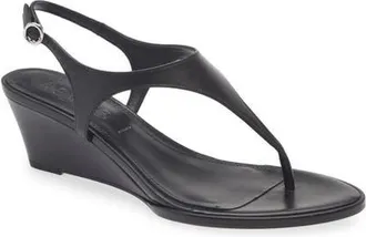 Aeyde Roose Slingback Wedge Sandal in Black at Nordstrom, Size 38