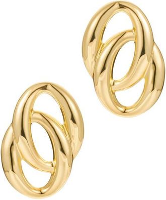 st. Moran Mia Link Drop Earrings in Gold at Nordstrom