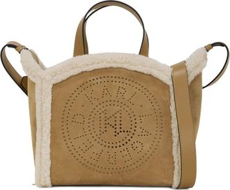 Karl Lagerfeld Borsa tote K/Circle piccola - Marrone