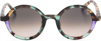 Etnia Barcelona Sagrera round-frame sunglasses - unisex - Acetate - 48 - Green