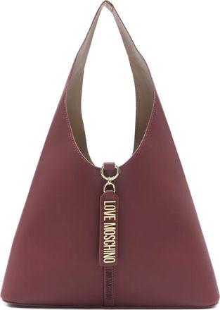 Love Moschino Borsa a spalla con ciondolo - Rosso