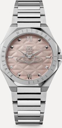 Vivienne Westwood Aldgate Watch -Pink-and-silver -Pink-and-silver Women