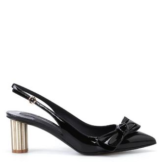 Ferragamo Ferragamo Aulla 55 Leather Slingback Pumps, Size 7 C