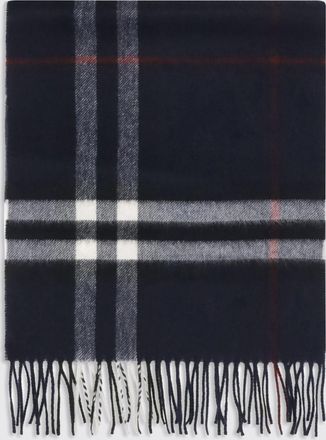Burberry Sciarpa in cashmere con motivo check