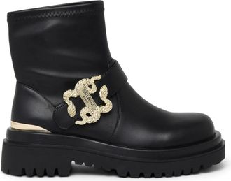 Just Cavalli Enkellaarsjes - Dames - Enkellaarsjes - Zwart - 39 EU - Schoenen