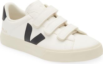 Veja Recife Logo Sneaker in Extra-White Black at Nordstrom, Size 37.5