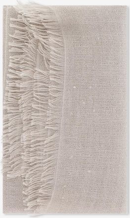 Brunello Cucinelli Schal aus Kaschmir und Seide Diamante