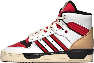 adidas Rivalry Hi Cloud White Glory Red FZ6332