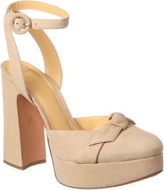 Alexandre Birman Clarita Vita Suede Platform Sandal