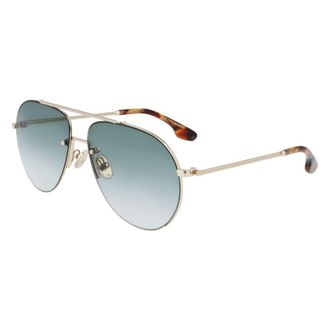 Victoria Beckham Sunglasses VB 213 S 700 Gold Khaki, Gold Khaki, 61/13/140