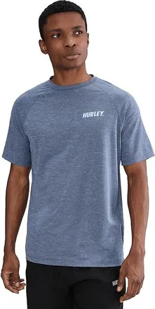 Hurley H2o Dri Outback Short Sleeve Top Mens T Shirt Abyss : 2XL, Polyester/Spandex