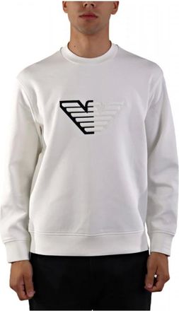 Emporio Armani Uomo, Felpe, Bianco, M, new