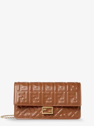 Fendi Borsa Wallet On Chain Baguette in pelle - FENDI - gender_Woman