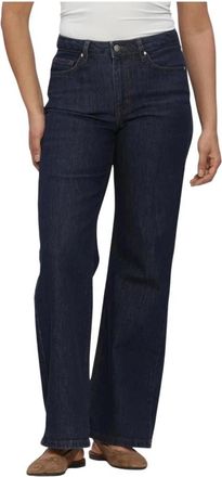 MY ESSENTIAL WARDROBE 35 The Louis 139 High Wide - Dames - Loose Fit Jeans - Blauw - W28 L32 - Katoen - Jeans