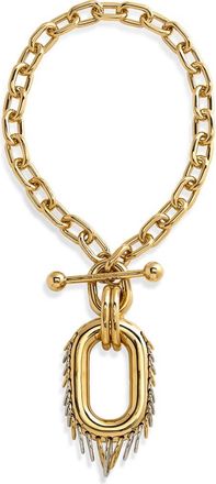 Paco Rabanne Toggle Necklace in Gold at Nordstrom