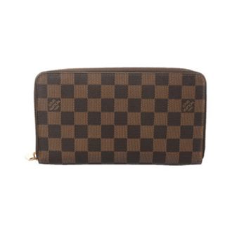 Louis Vuitton Damier Brown Damier Canvas Damier Canvas Long Bill Wallet (Bi-Fold) (Pre-Owned)