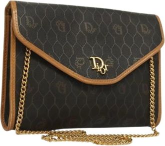 Dior Pre-owned Cross Body Bags, female, Brown, Size: ONE SIZE Pre-owned Vintage Shoulder Bag