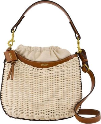 Isabel Marant Oskan Moon Shoulder Bag - female - Isabel Marant - Bucket Bags - Multicolor - ONE SIZE - Bags