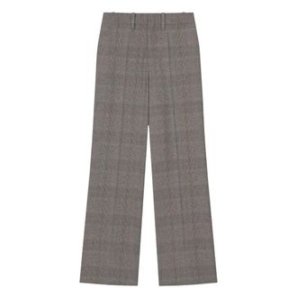 &Aacute;eron Dames, Broeken, Grijs, Maat: S Wol