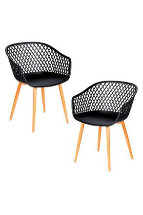 Regalos Miguel Packs Sillas Comedor - Pack 2 Sillas Ive - Negro
