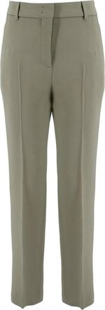 Ermanno Scervino Veelzijdige Regular Fit Broek - Dames - Straight fit broeken - Groen - XS - Broeken