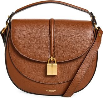 DeMellier Siena Leather Saddle Bag in Tan at Nordstrom