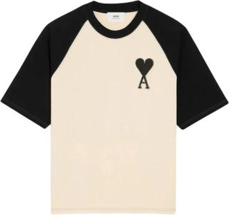 Ami Mujer, Camisetas, Beige, Talla: 2XL
