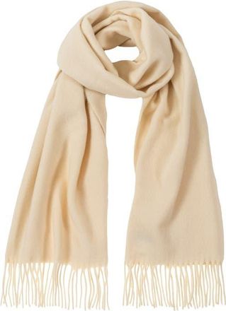 Polo Ralph Lauren Cashmere Blend Scarf in Cream at Nordstrom