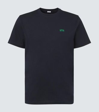 Loewe Logo embroidered cotton T-shirt
