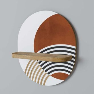 OEM Espacio Alrededor Estante Ovalado