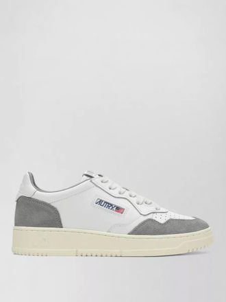 Autry sneakers suede accents perforated toe box rubber sole