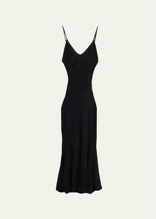 Givenchy Openwork Knit Midi Dress