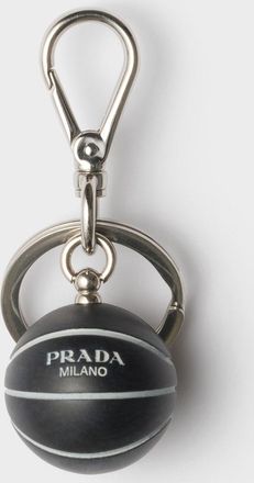 Prada Metal basketball keychain