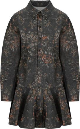 Ganni Phantom Floral Dress