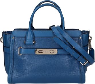 Coach Leather Handbag (Pre-Owned)