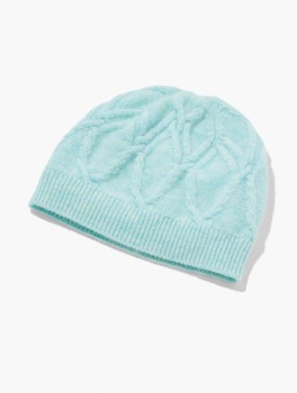 Talbots Cashmere Beanie - Dusty Ice Green - 001 Talbots