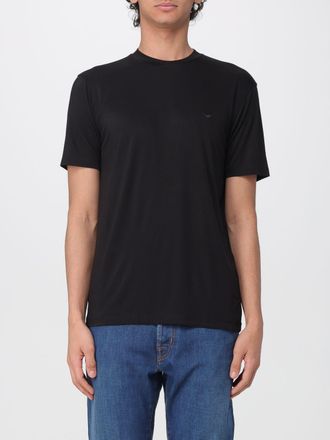 Emporio Armani T-shirt basic Emporio Armani in misto seta