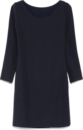 Emporio Armani Abito corto a maniche lunghe - Blu