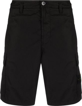 Stone Island Compass-patch Cargo Shorts