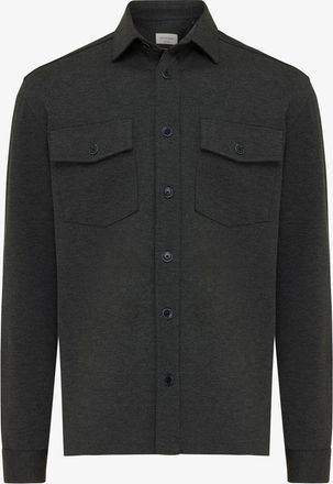 Gentiluomo Donkergrijs overshirt Veratti