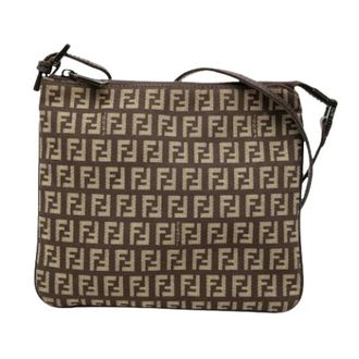 Fendi Pre-owned Cross Body Bags, female, Brown, Size: ONE SIZE Pre-owned Crossbody Bag