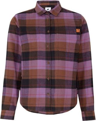 Mammut Trovat L/S Shirt Hemd f&uuml;r Damen | lila/braun