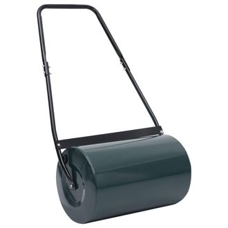 vidaXL Rodillo Para C&eacute;sped Verde Y Negro 63 Cm 50 L Vidaxl